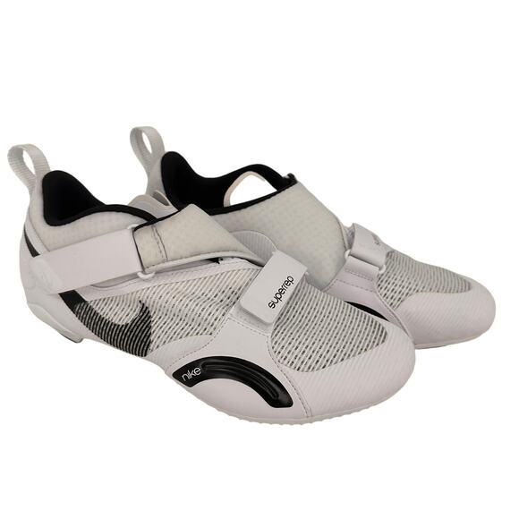 Nike Men's White SuperRep Cycle Indoor Cycling Shoes NEW Size 8 - Picture 1 of 8